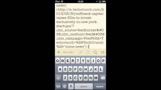 Writing with Text Expander Touch 2.0 & Drafts - 3 Min Demo screenshot 5
