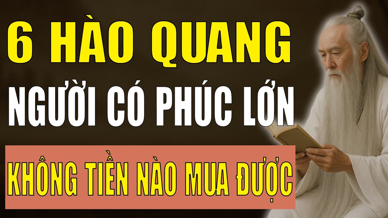 Cổ Nhân Tiết Lộ: Người Phúc Lớn Có 6 Loại Hào Quang Này không tiền nào mua được.