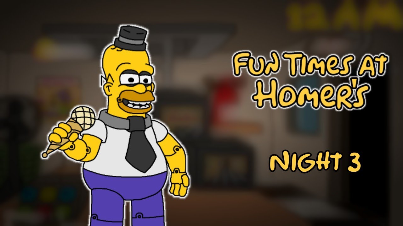 Fun times at homer's 4. Fun time at homer s 3. пять ночей с гомером. симпсоны фнаф. фан таймс ат гомер.