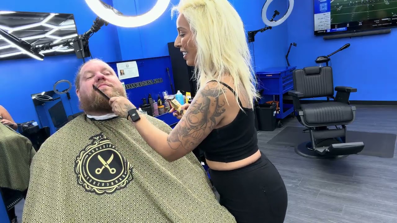 New Shop, Same Smooth Hands 😏💈 | ASMR Haircut, Shave & Facial Massage