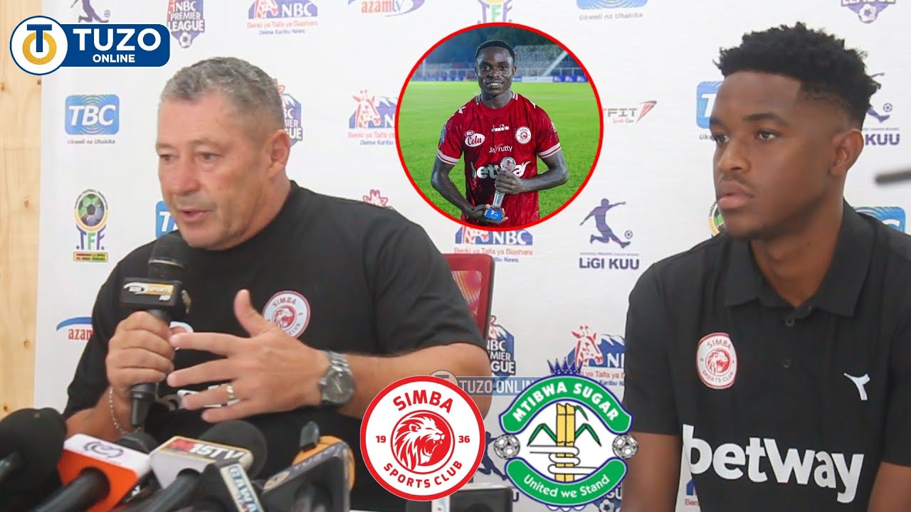 🔴LIVE_Kauli NZITO Kocha Wa SIMBA Ashindwa Kujizuia Kumkosa MORICE Mechi Ya Mtibwa Sugar