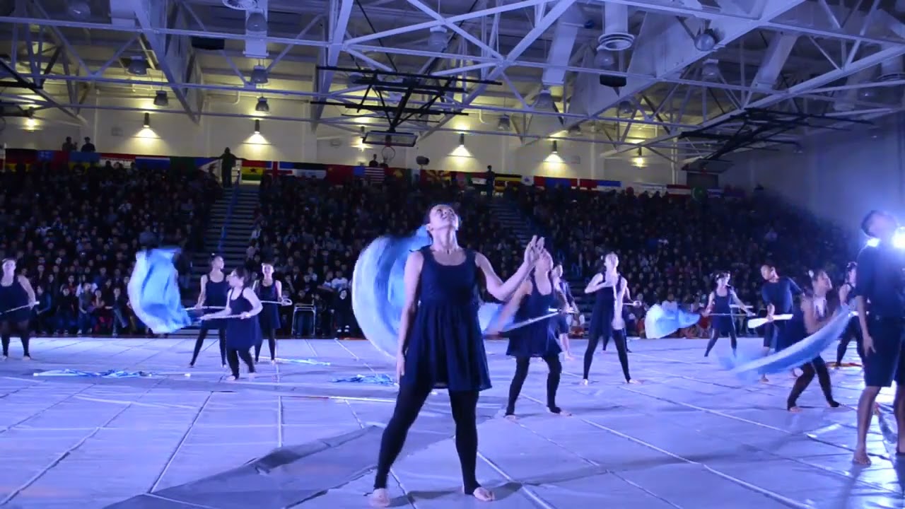 Independence High School MultiCultural Assembly - Winter Guard 2014
