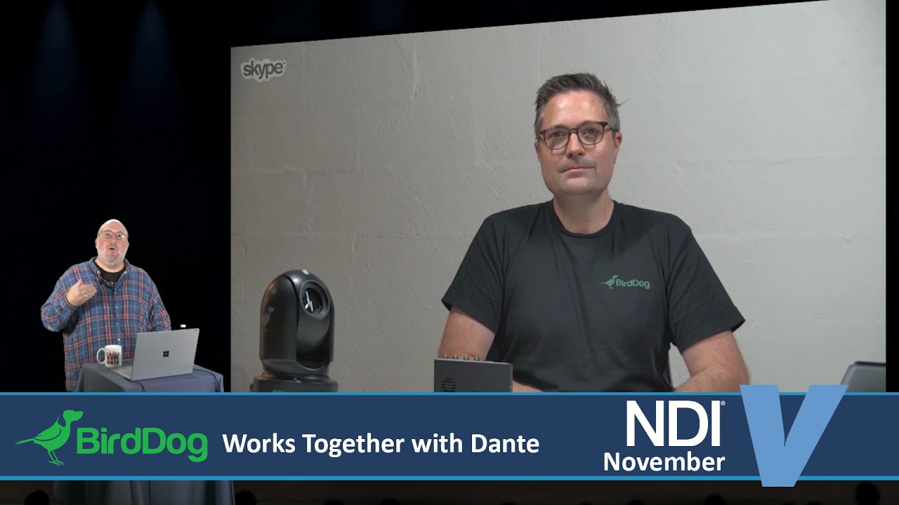 BirdDog Works Together With Dante