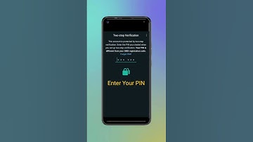 How to Enable Two Step Verification in WhatsApp || Two-Step Verification On Kaise Kare #shorts