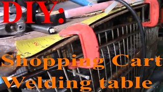 DIY Shopping Cart Welding Table
How to turn a common shopping cart into an inexpensive welding table that also allows room for materials to weld with, this video also contains time laps of stick welding the words 3D Distributed and fixing the thumb stud to a pocket knife, and a major spelling error occurs. DIY Shopping Cart Welding Table