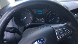 2015 Ford Focus Gi̇zli̇ Özelli̇k Akti̇f Etme