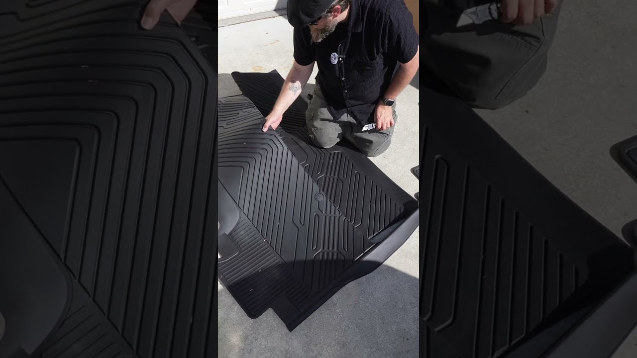 3W Floor Mats Fit For Ford F150 F 150 Lightning SuperCrew Cab 2015 2024