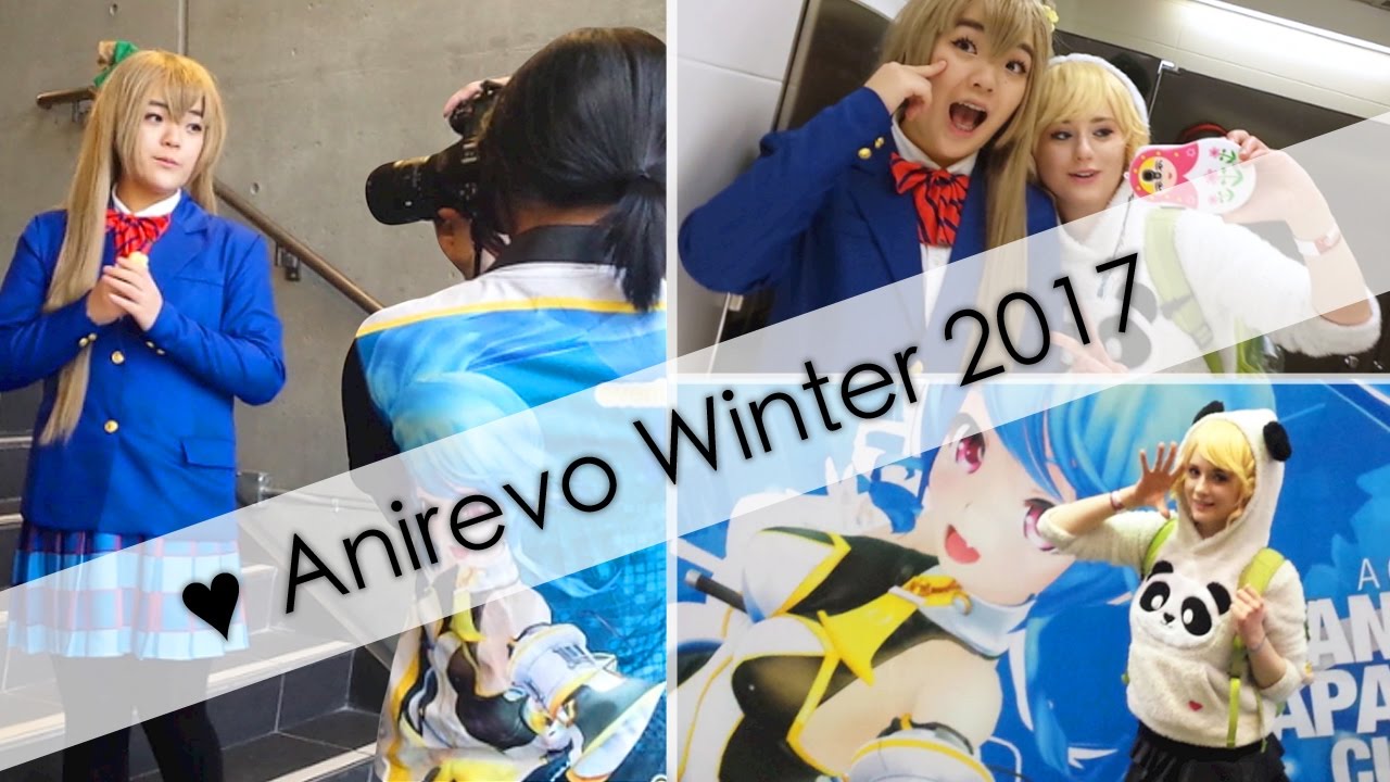 Anirevo Winter 2017 💙 | AnyaPanda Vlogs