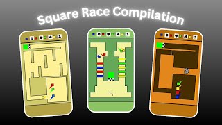 🟨🟥 Square Races To Fall Asleep To (*UNSEEN VIDEOS*) 🟦🟩 screenshot 5