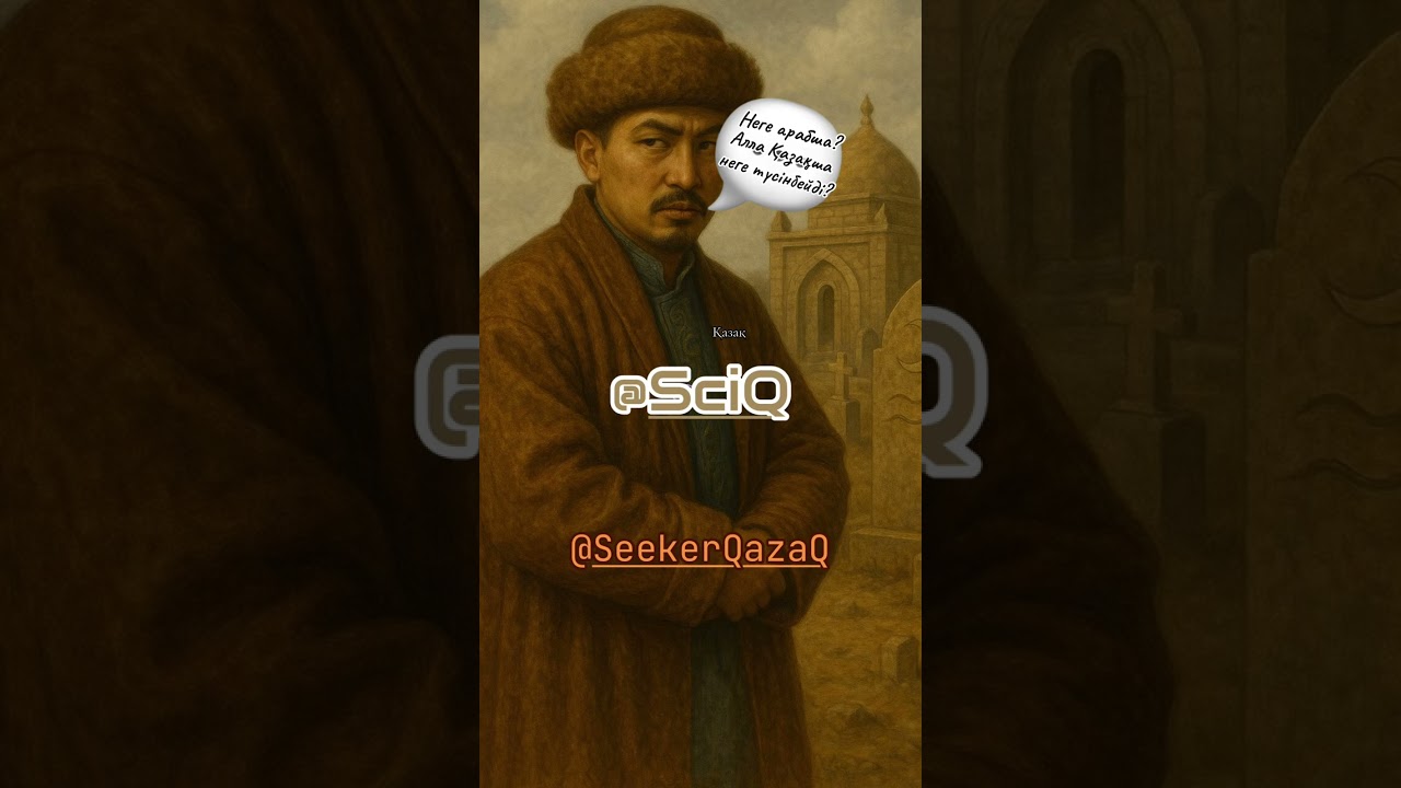 Алла деген құдай неге тек араб тілін ғана түсінеді.