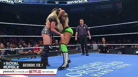 Rhea Ripley, Bianca Belair & Naomi vs. Liv Morgan, Nia Jax & Candice LeRae: SmackDown, Jan. 24, 2025