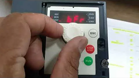 Schneider ATV312 Programming/Basic Parameter Setting#2-Wire & Potentiometer Connection
