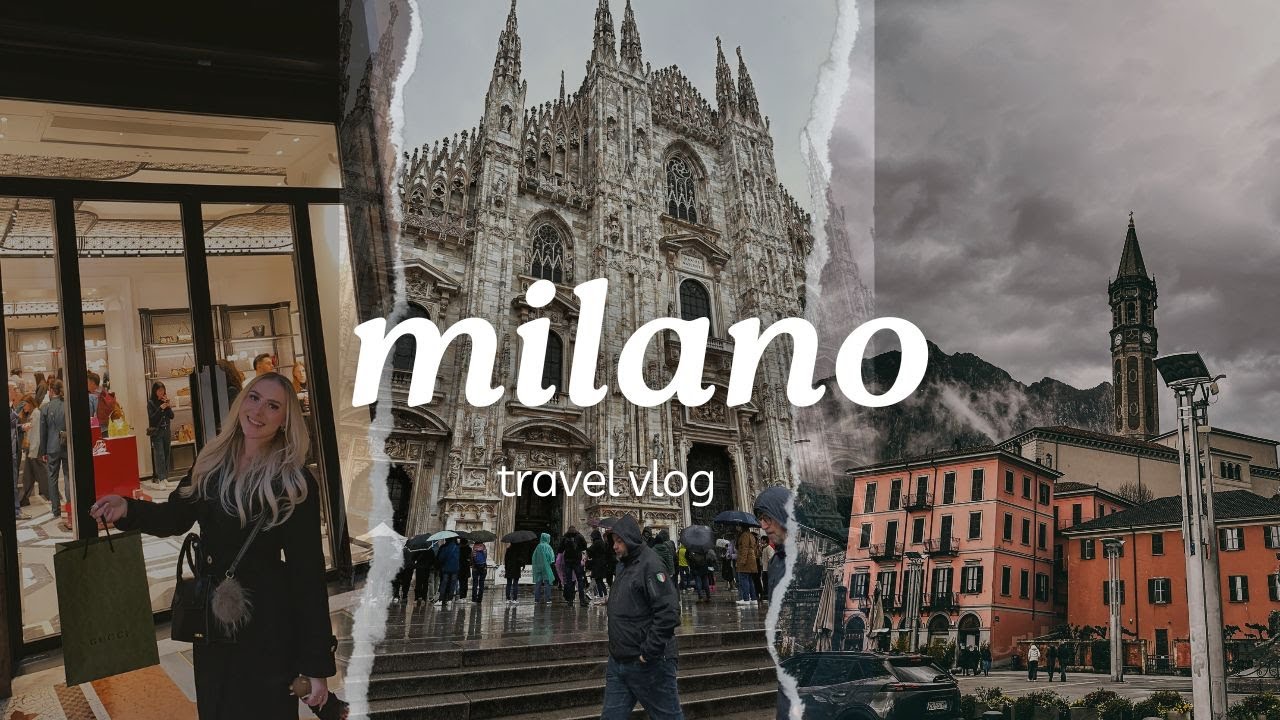 MILANO VLOG | víkend v Miláně, nákup v Gucci & Lago di Como,