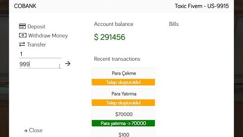 FiveM |   Bank script #70 ★Free Download ★