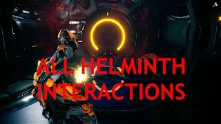 Warframe - All Helminth/Infested Door Interactions [WHEN IT LAUNCHED, OUT OF DATE NOW :)]