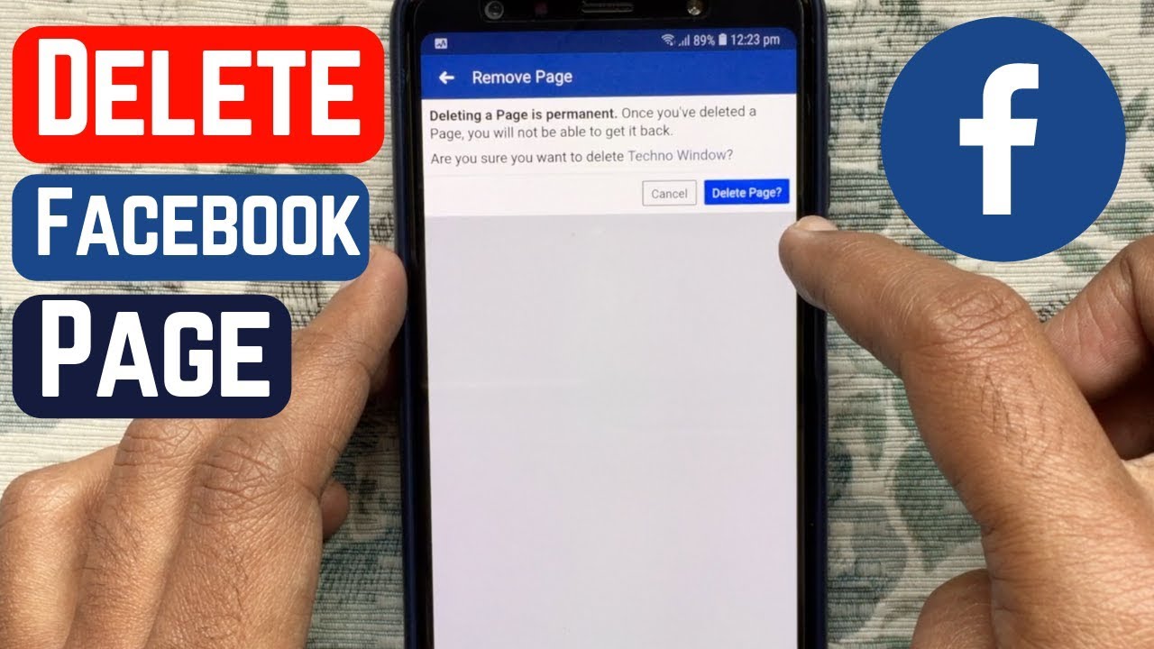 How To Delete Facebook Page On Android Phone (11)  Latest Updates 11