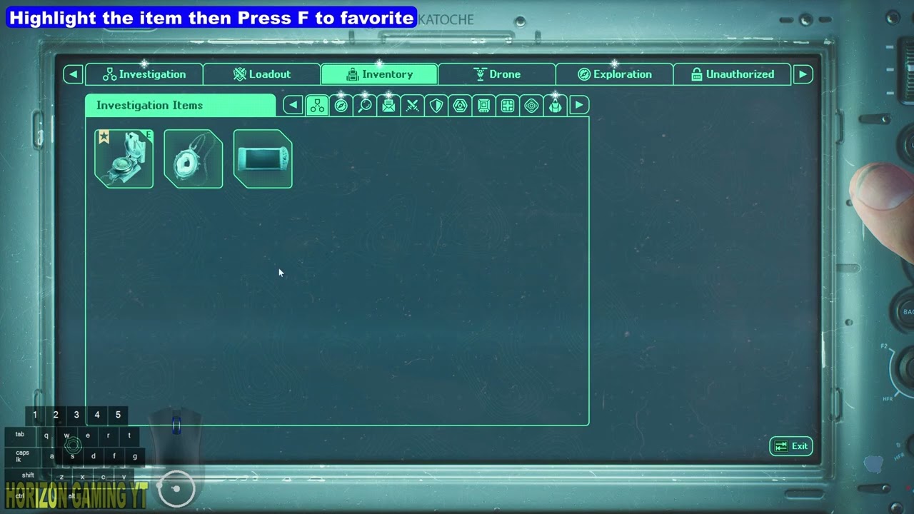 How to Put Items to Favorite - Hell is US