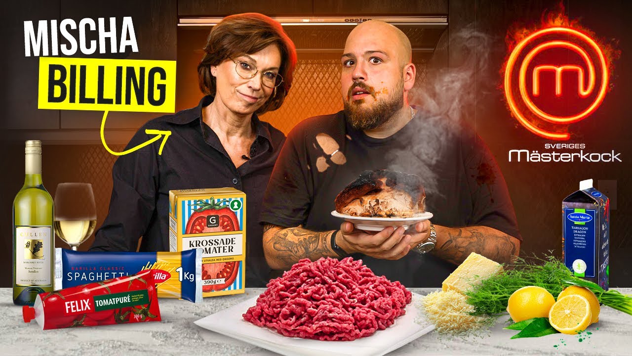 SPAGHETTI KÖTTFÄRSÅS MED MISCHA BILLING *mästerkocken*