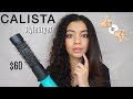 TESTING THE CALISTA STYLE DRYER CUSTOM AIRBRUSH ON CURLY HAIR - HONEST REVIEW
