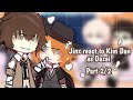 •| Jinx react to Kim Dan as Dazai Osamu | Part 2/2 | AERA | Short like chuuya ||