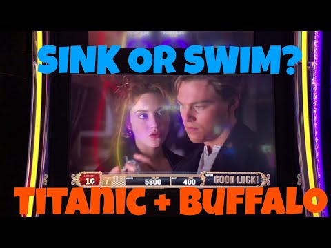 ⛵💦 Will the Titanic SINK (again?) with Buffalo 🐃 ✦ BONUS VIDEO ✦ Slot Machine w Brian Christopher