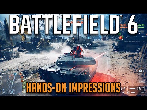 NEW Gameplay + Hands-On BATTLEFIELD 6 First Impressions