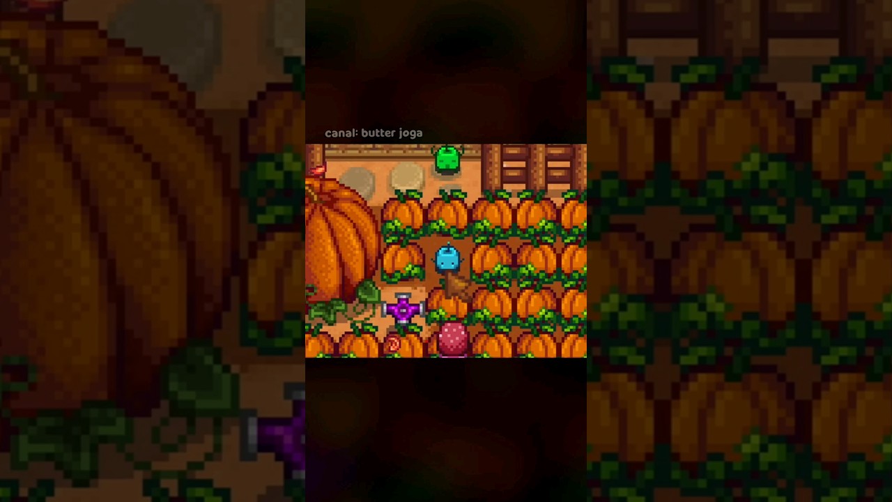 plantação enorme com junimos ?? no stardew valley