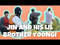 BTS Jin and his lil brother Yoongi | 2020 (re-upload)