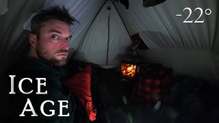 5 Days Solo Camping 22° in an Icy El Niño Winter