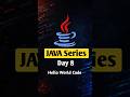 First Program in java Telugu explanation #java #programming #bte ch #coding #learning #fyp #viral