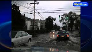 Powerful storms cause flooding, outages