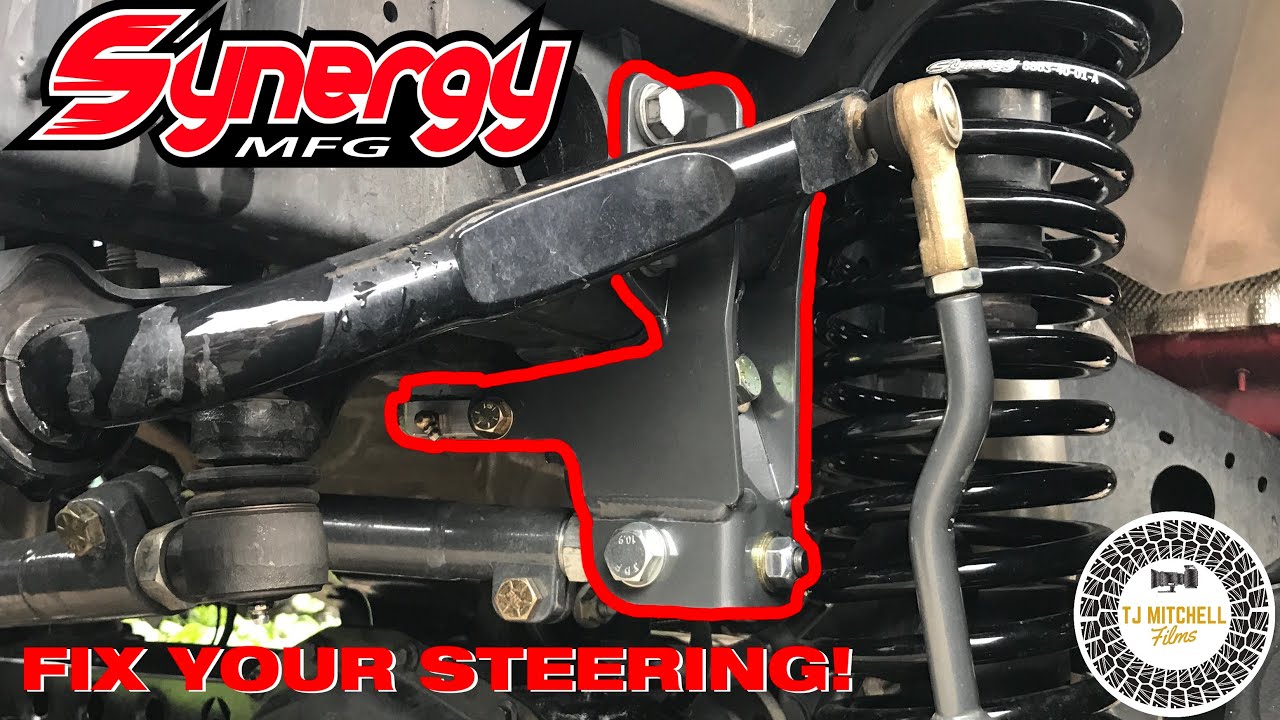 Synergy Jeep JL / JLU / JT Front Track Bar and Sector Shaft Brace | SYNERGY  MANUFACTURING