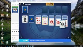 Windows 10: Solitaire is back again, but with challenges & credits now. screenshot 4