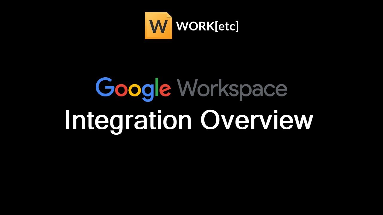WORKetc CRM Integration with Google Workspaces