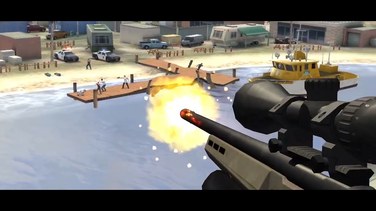 Pure Sniper Z19 Mission 22 Freeze! Shoot The Target's Gun - YouTube
