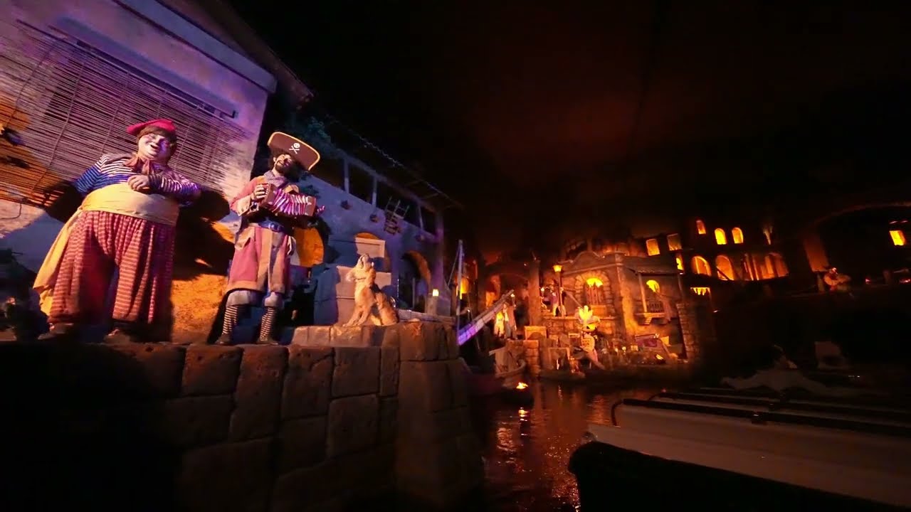 【4K60p高感度・高音質】カリブの海賊(海賊たちの大暴れ入り)