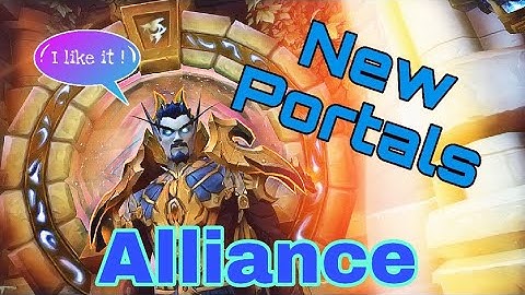 NEW Portal Hub Room in Stormwind - easy travel to old expanisons - WoW BFA 8.1.5