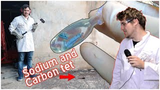 Mixing Sodium and Chlorinated Solvents is Real Bad (Carbon Tetrachloride and Sodium)