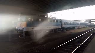 Napfény IC indul a V43 1218-as Szilivel #máv #vasút #v43 #szili #intercity #ic