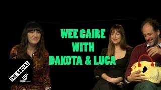 Dakota Johnson Luca Guadagnino Chat To Wee Claire