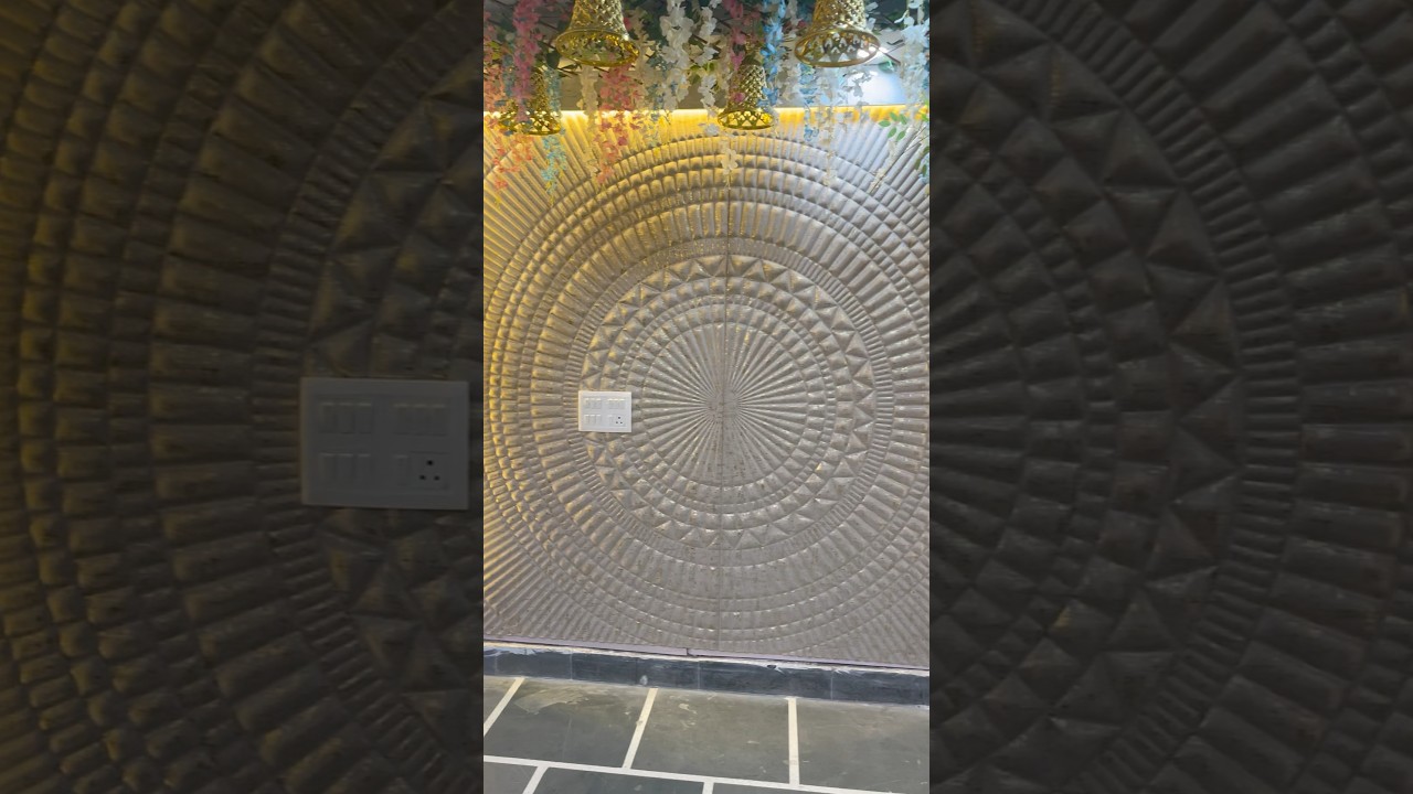 Banquet Hall Back wall Design 🪴 