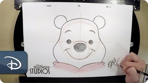 How-To Draw Winnie The Pooh | Walt Disney World
