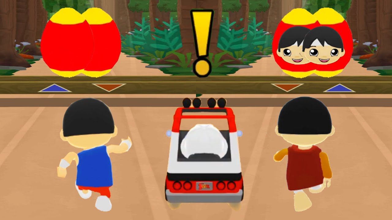 TAG WITH RYAN INDIA RYAN VS TRACK STAR RYAN VS COMBO PANDA VAN DOUBLE EGG SURPRISE