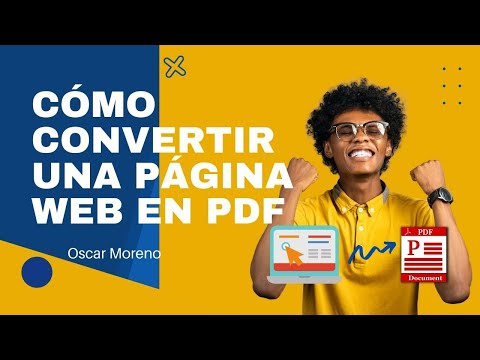Vídeo: Com puc convertir una pàgina web a PDF a Firefox?