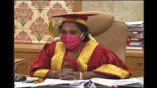 Hon'ble Governor Participates as the Chancellor at the JNTUH IX Convocation