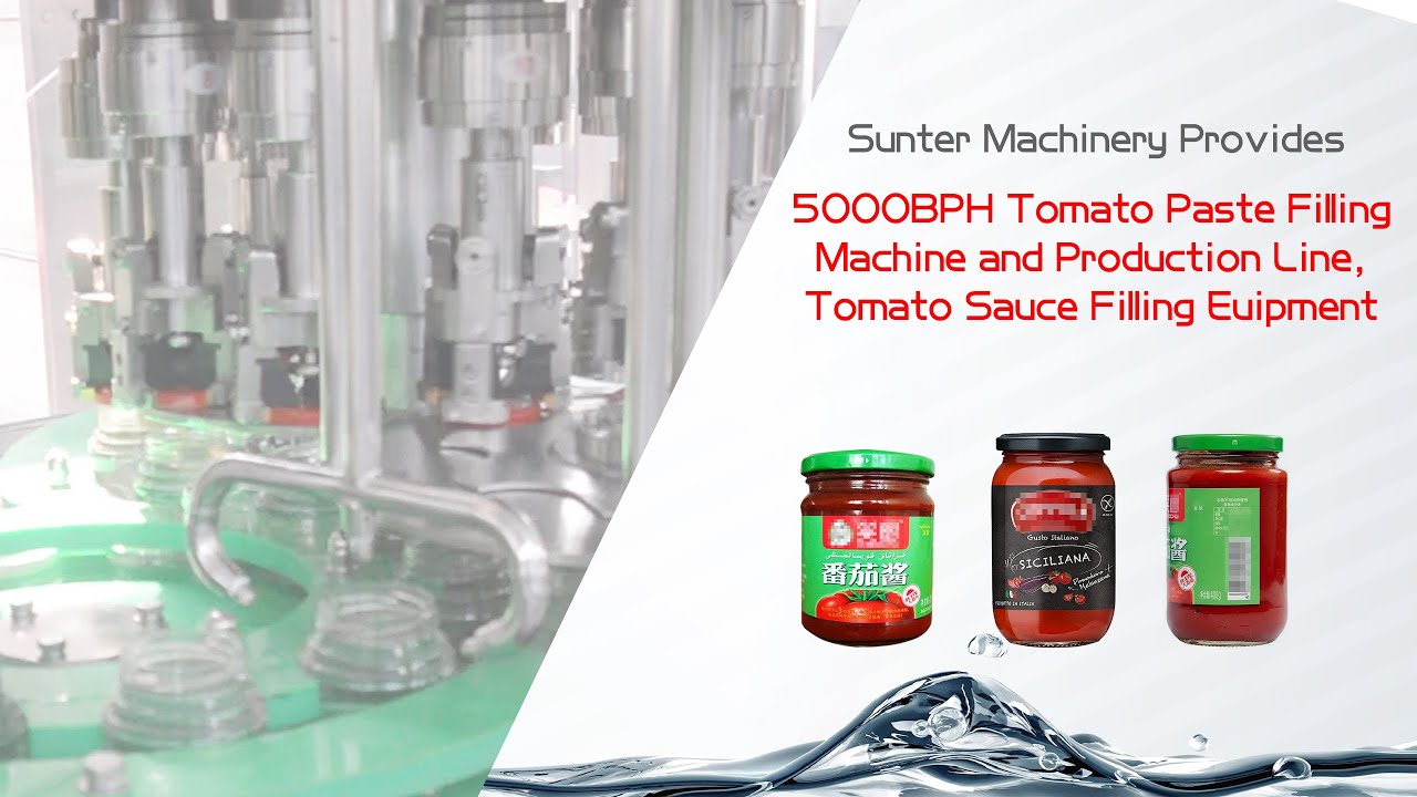 5000BPH Tomato Paste Filling Machine, Tomato Sauce Filling Line, Tomato