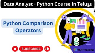 Python Comparison Operators ,Comments and Line Continuation 06 Python Data Analyst Training Telugu