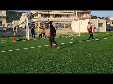 Full goalkeepers group training highlights U15 GK - Ολόκληρη προπόνηση τερματοφυλάκων σε γκρουπ  K15