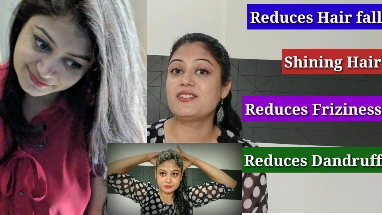 Effective Hair pack for Healthy Hair/ Shining Hair/Frizz Free Hair/No Hair Fall - YouTube