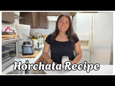 Agua de Horchata, my way